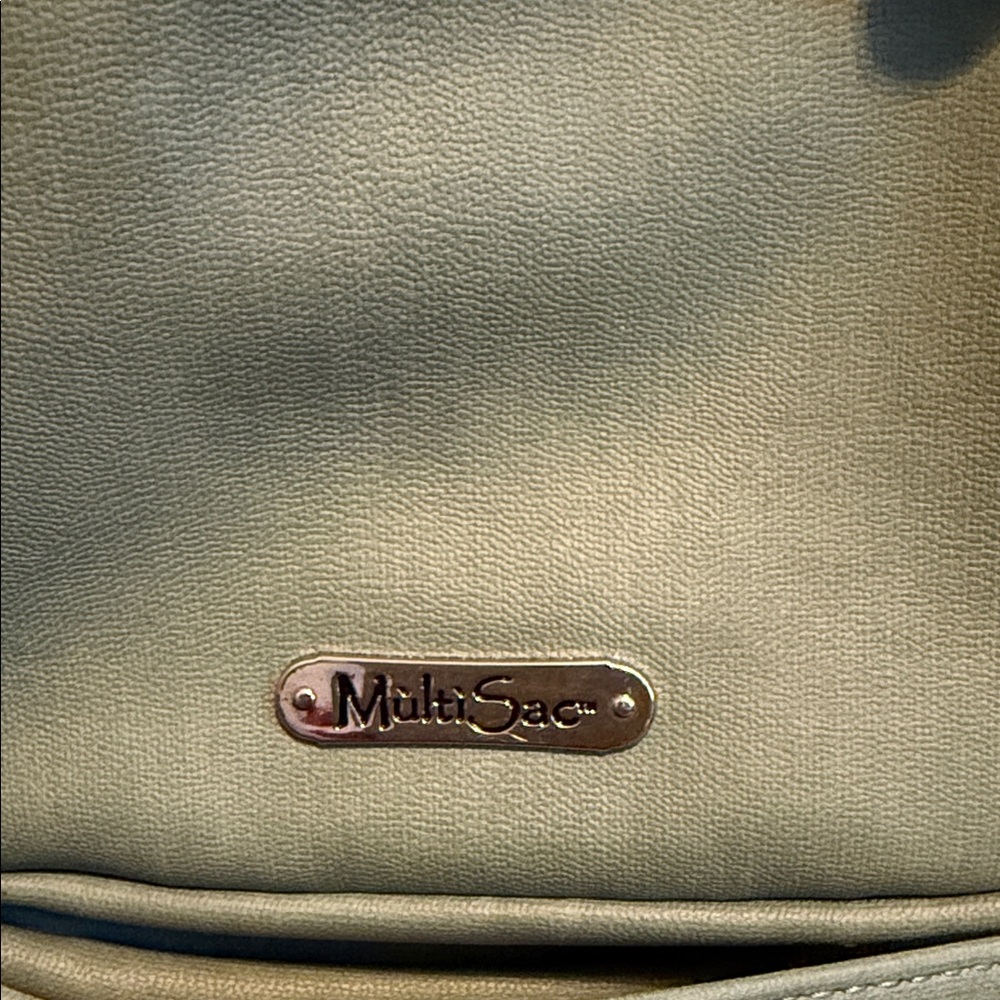 Multisac green crossbody bag - Picture 2 of 4